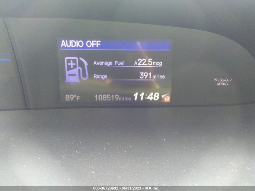2015 HONDA CIVIC SEDAN SE - 19XFB2F7XFE703299
