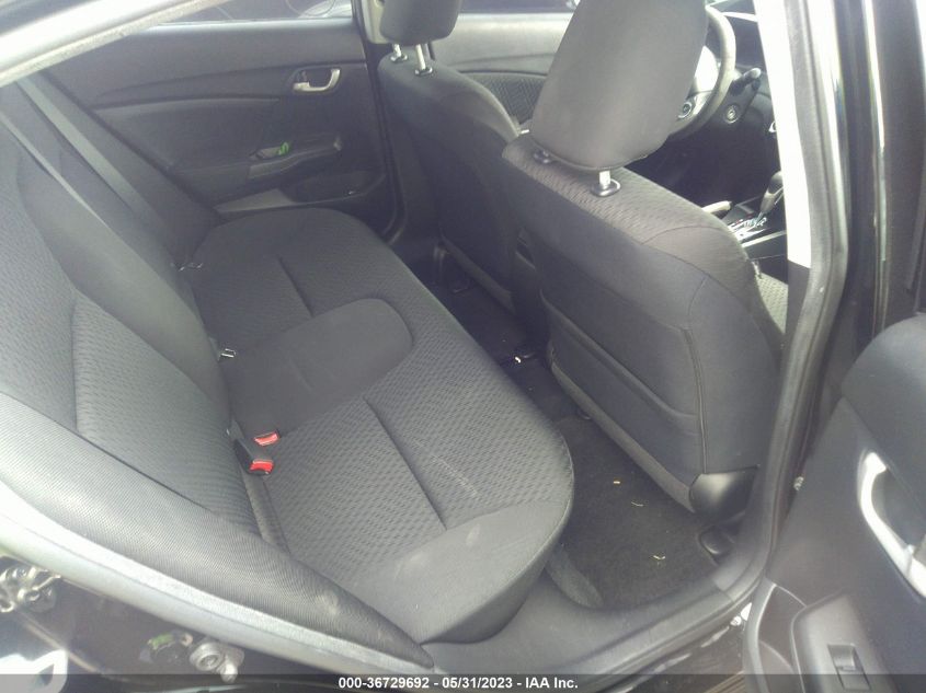 2015 HONDA CIVIC SEDAN SE - 19XFB2F7XFE703299