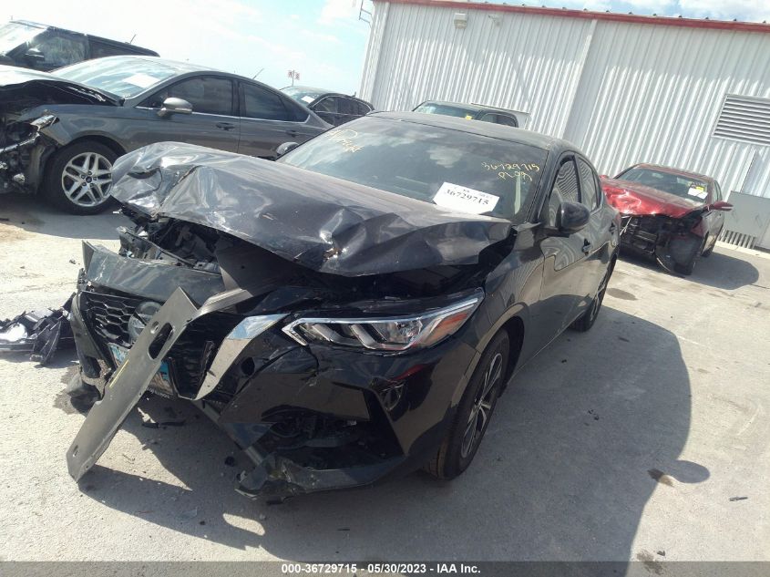 2022 NISSAN SENTRA SV - 3N1AB8CV3NY306338