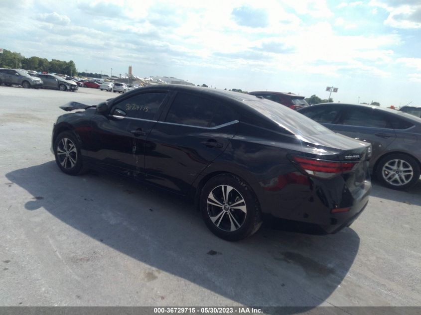 2022 NISSAN SENTRA SV - 3N1AB8CV3NY306338