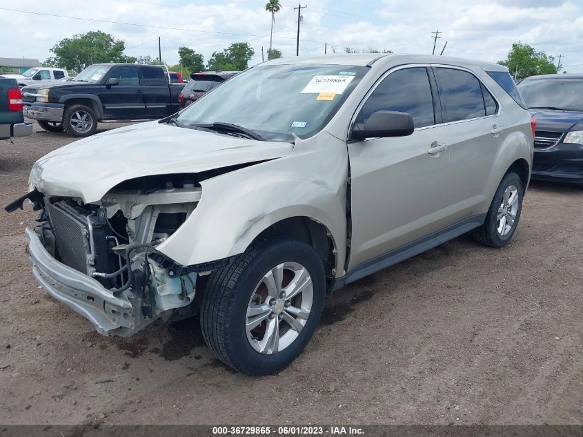 2013 CHEVROLET EQUINOX LS - 2GNALBEK0D6409508