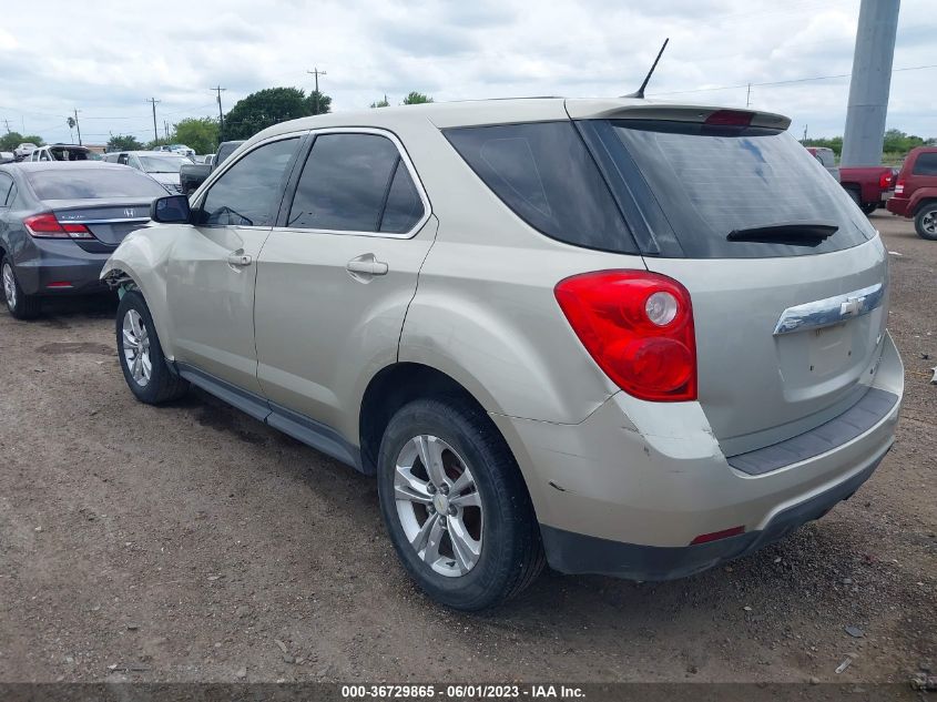 2013 CHEVROLET EQUINOX LS - 2GNALBEK0D6409508