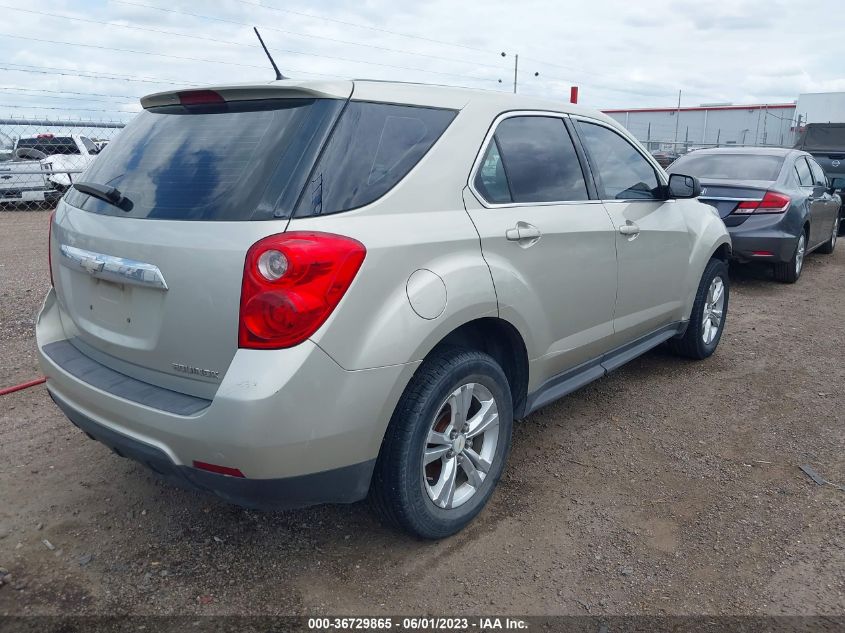 2013 CHEVROLET EQUINOX LS - 2GNALBEK0D6409508