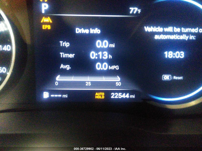 2022 GENESIS G80 2.5T - KMTGB4SC7NU137087