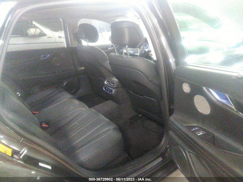 2022 GENESIS G80 2.5T - KMTGB4SC7NU137087