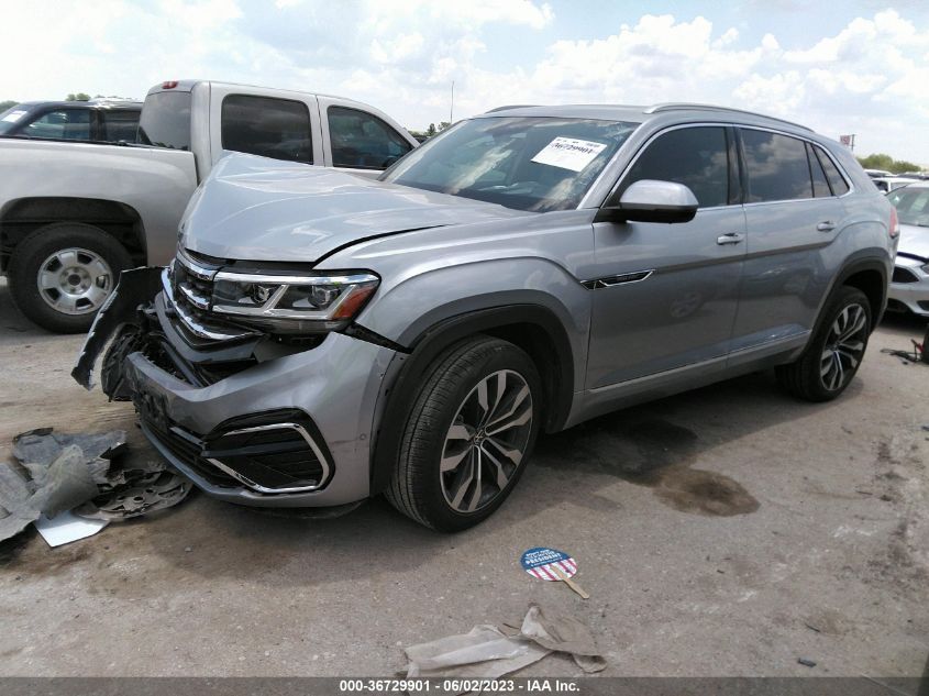 2022 VOLKSWAGEN ATLAS CROSS SPORT 3.6L V6 SEL PREMIUM - 1V2FE2CA4NC215946