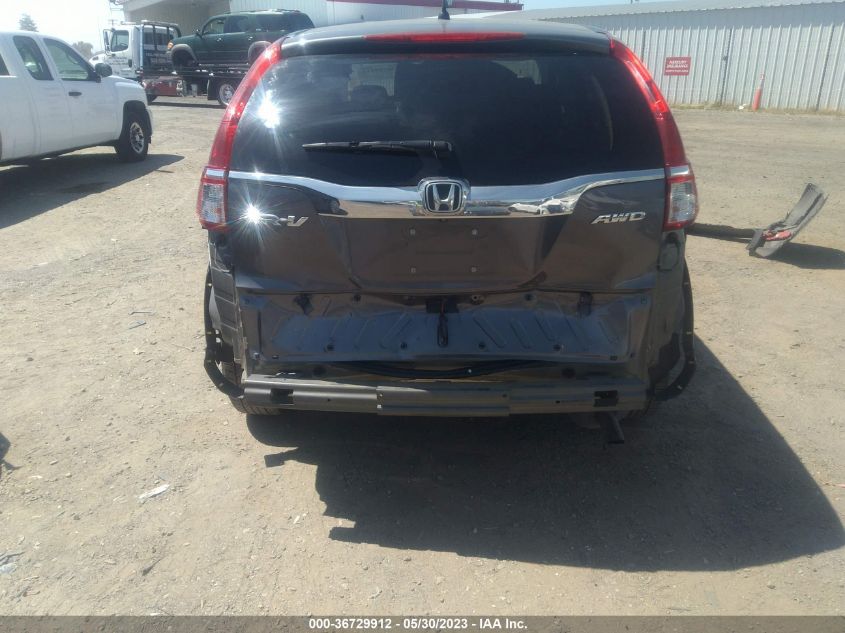 2016 HONDA CR-V SE - 5J6RM4H40GL042567