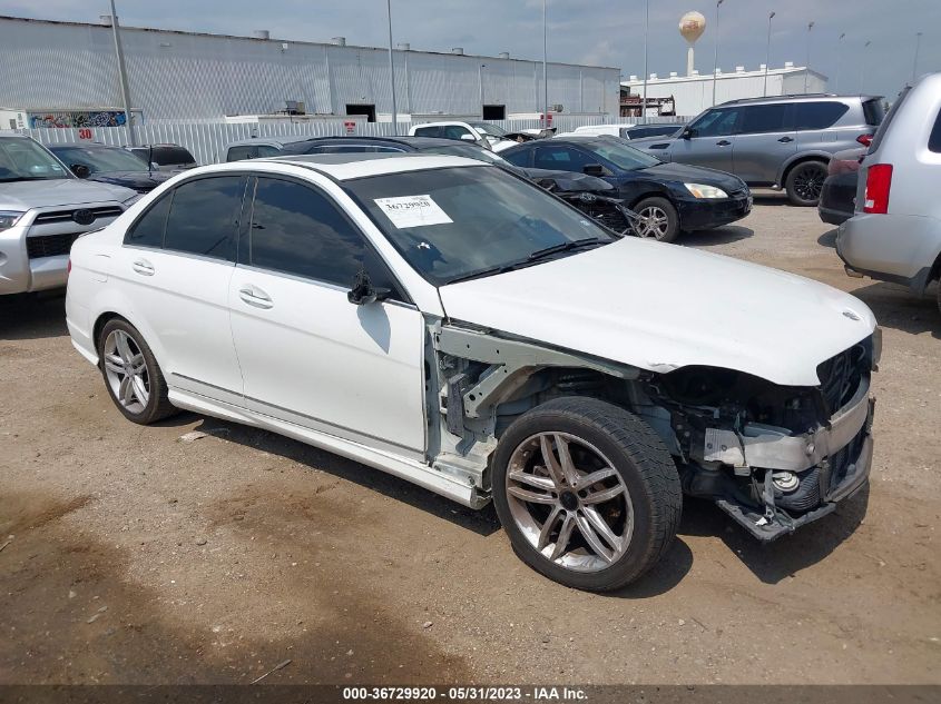 2014 MERCEDES-BENZ C-CLASS C 250 LUXURY - WDDGF4HB9EG224365