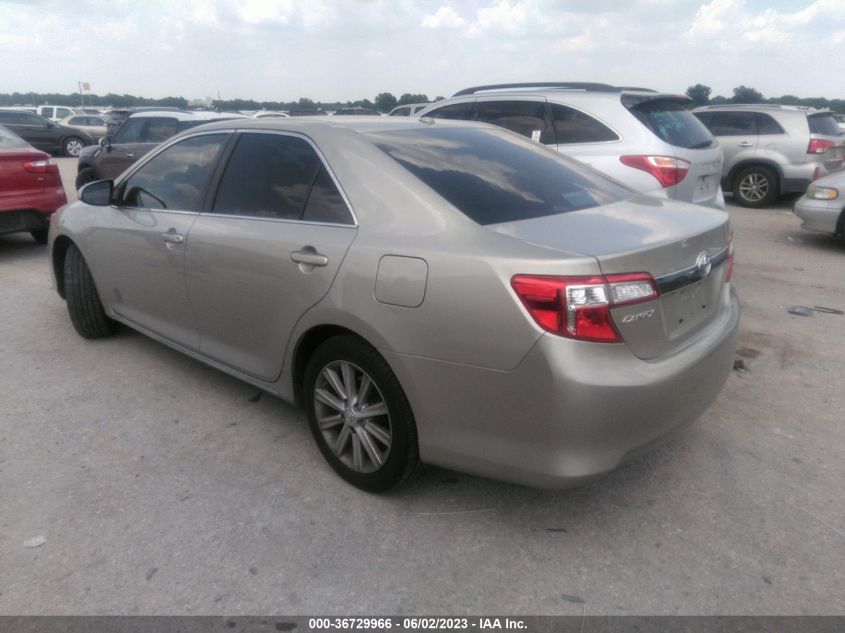 2014 TOYOTA CAMRY L/LE/XLE/SE/SE SPORT - 4T1BF1FK2EU778558