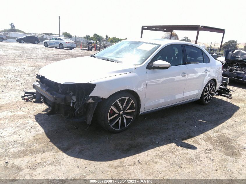 2014 VOLKSWAGEN JETTA SEDAN GLI AUTOBAHN W/NAV - 3VW4T7AJ5EM391642