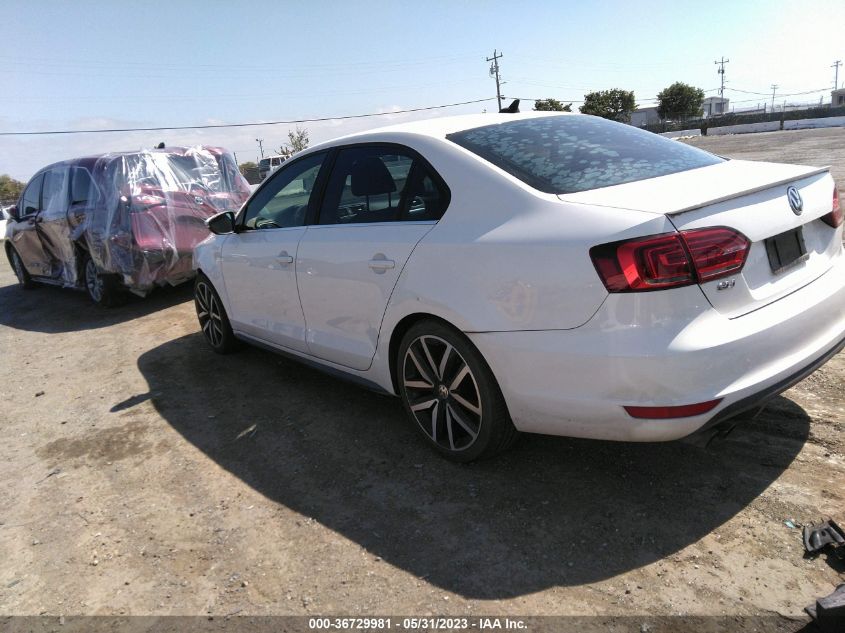 2014 VOLKSWAGEN JETTA SEDAN GLI AUTOBAHN W/NAV - 3VW4T7AJ5EM391642