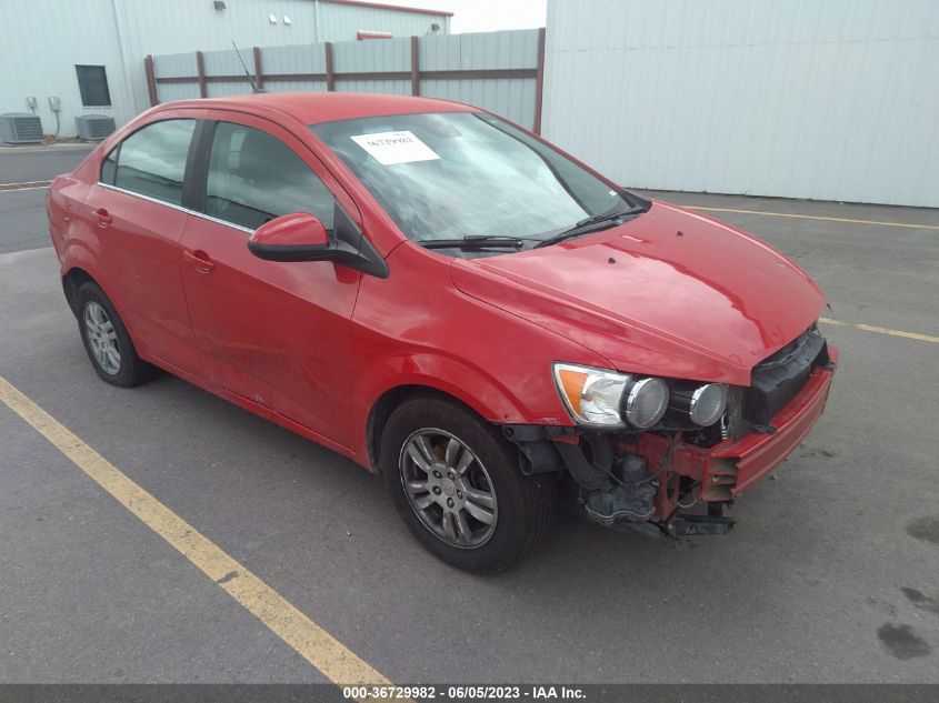 2013 CHEVROLET SONIC LT - 1G1JC5SH0D4164643