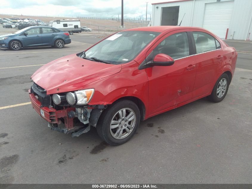 2013 CHEVROLET SONIC LT - 1G1JC5SH0D4164643