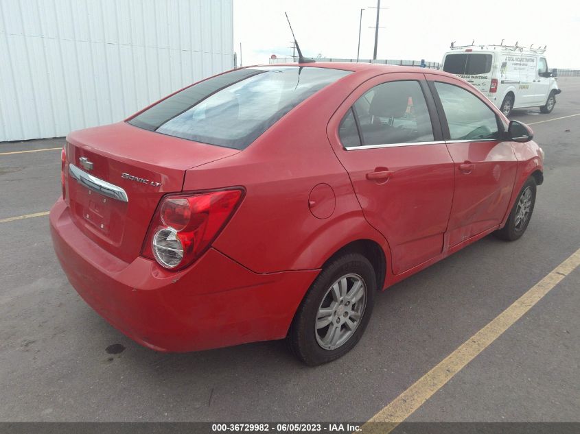 2013 CHEVROLET SONIC LT - 1G1JC5SH0D4164643