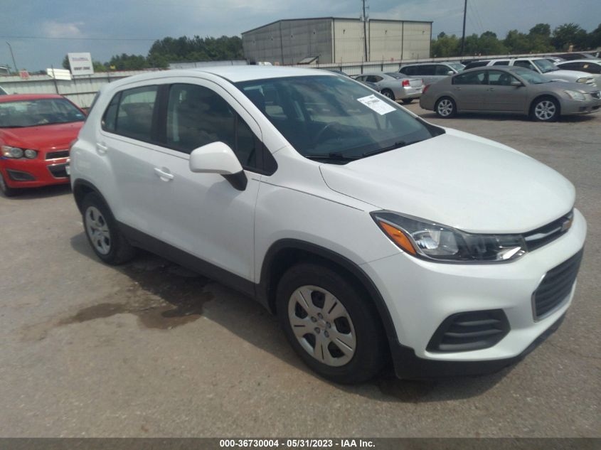 2017 CHEVROLET TRAX LS - KL7CJKSB1HB213881