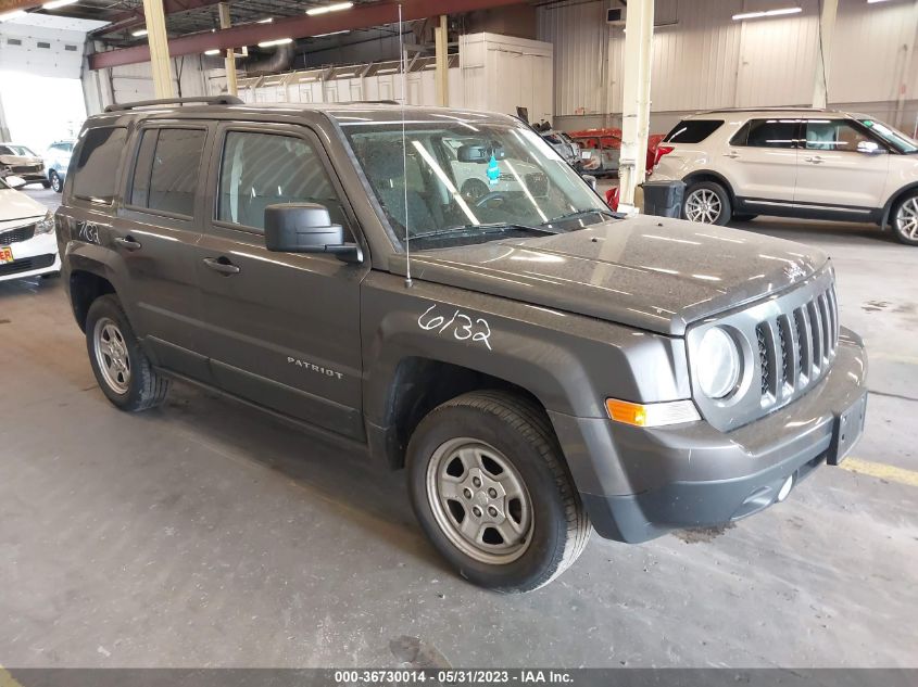 2016 JEEP PATRIOT SPORT - 1C4NJRBB2GD552169