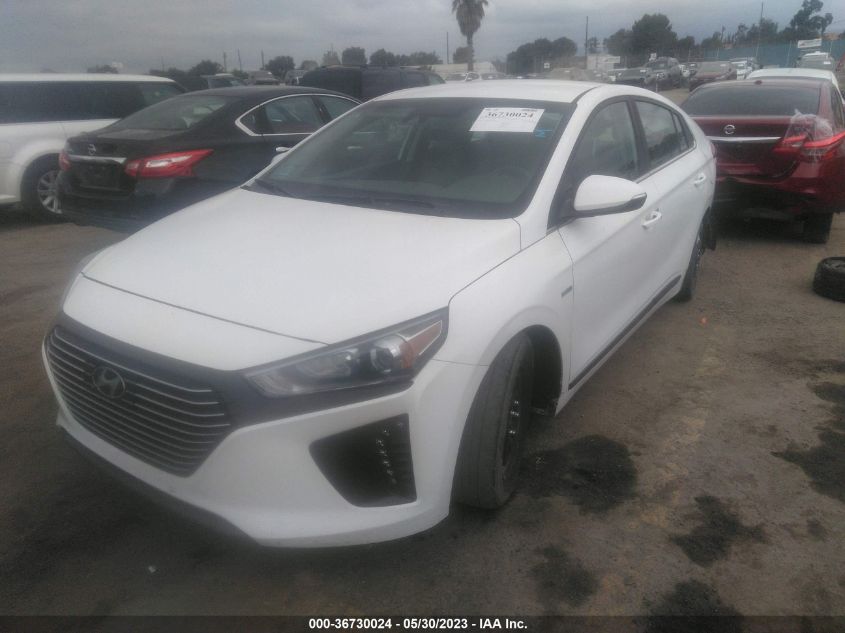 2018 HYUNDAI IONIQ HYBRID SEL - KMHC75LC2JU098806
