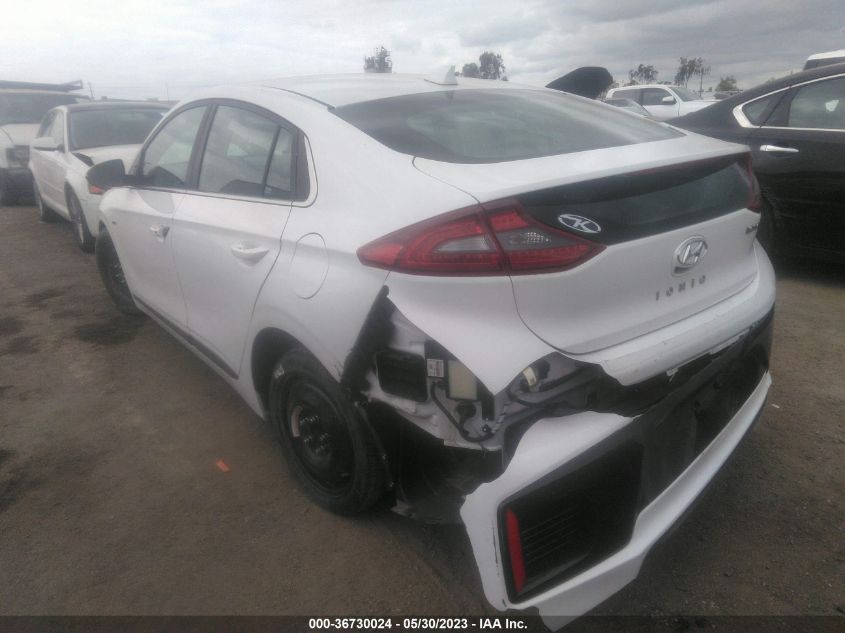 2018 HYUNDAI IONIQ HYBRID SEL - KMHC75LC2JU098806