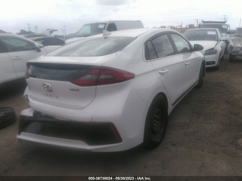 2018 HYUNDAI IONIQ HYBRID SEL - KMHC75LC2JU098806