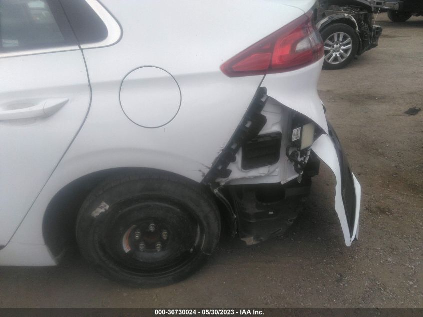 2018 HYUNDAI IONIQ HYBRID SEL - KMHC75LC2JU098806