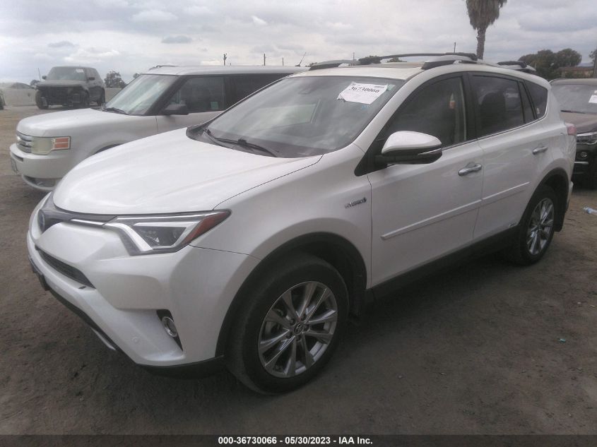 2016 TOYOTA RAV4 HYBRID LIMITED - JTMDJREV1GD059469