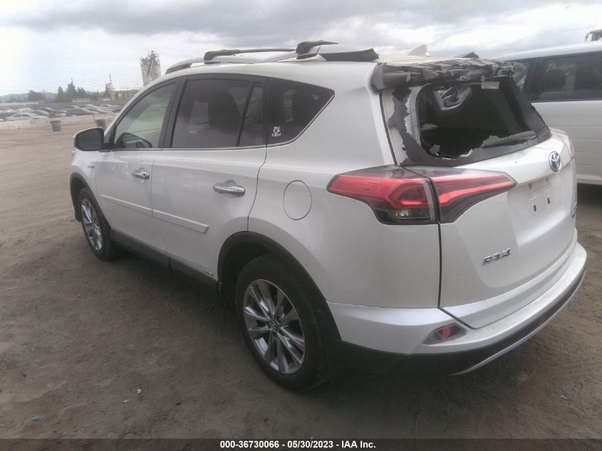 2016 TOYOTA RAV4 HYBRID LIMITED - JTMDJREV1GD059469
