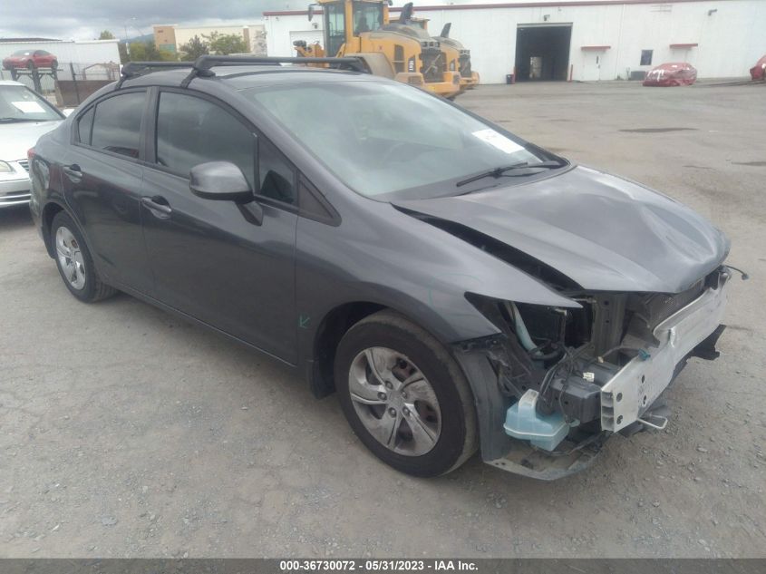 2013 HONDA CIVIC SDN LX - 19XFB2F53DE250140