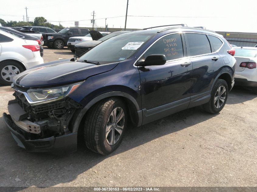 2017 HONDA CR-V LX - 7FARW5H30HE003693