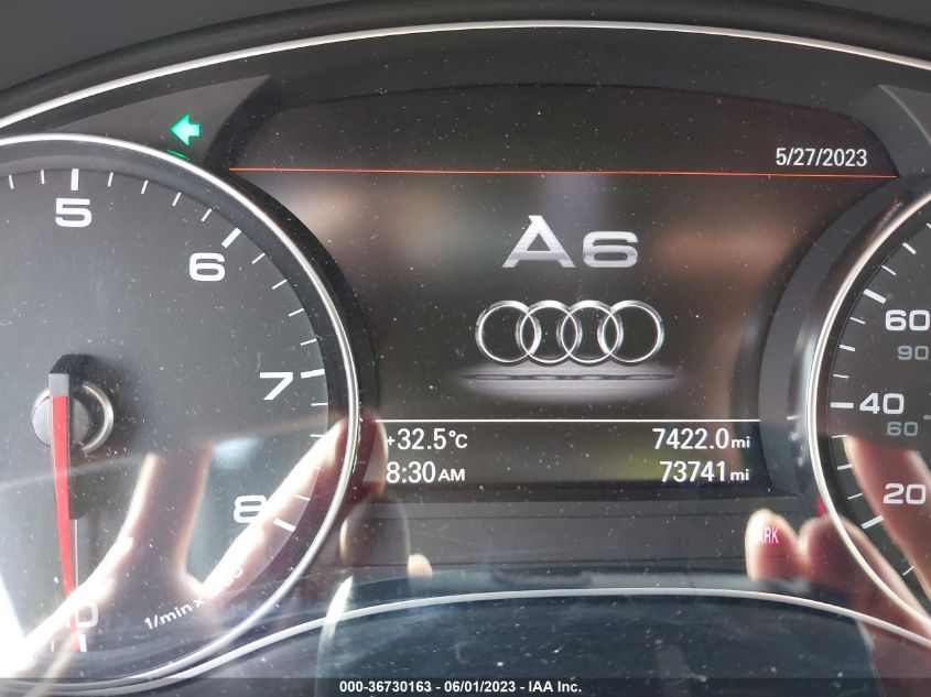 2015 AUDI A6 2.0T PREMIUM PLUS - WAUGFAFC9FN010071