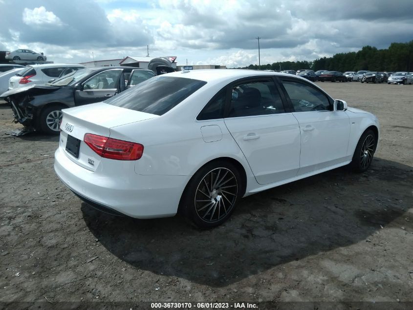 2015 AUDI A4 PREMIUM - WAUBFAFL8FN044836