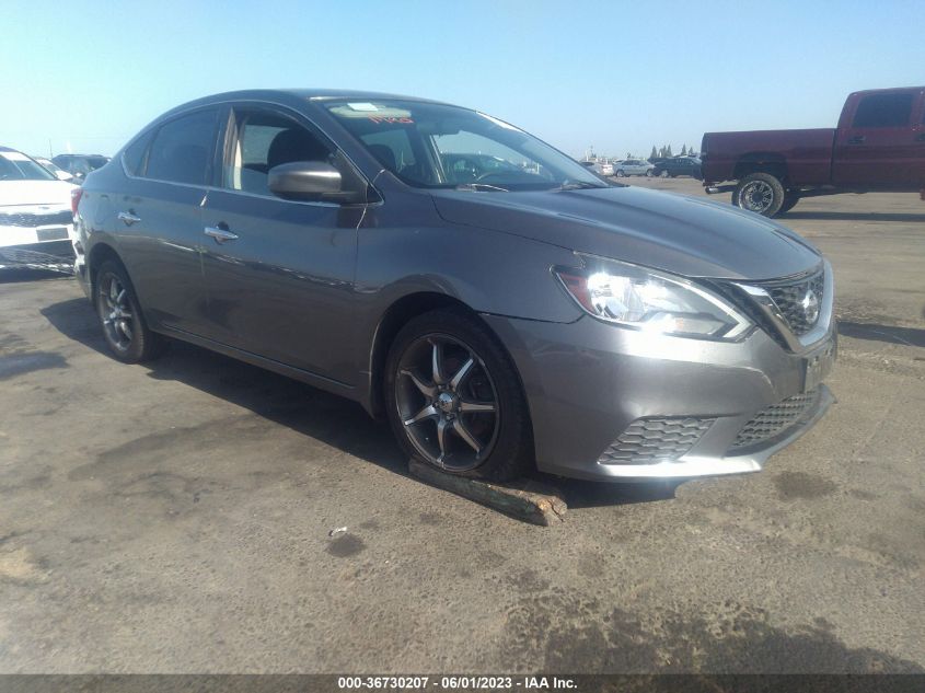 2016 NISSAN SENTRA S - 3N1AB7AP3GY284813