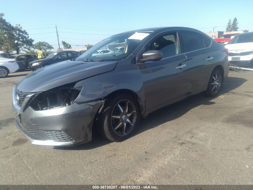 2016 NISSAN SENTRA S - 3N1AB7AP3GY284813