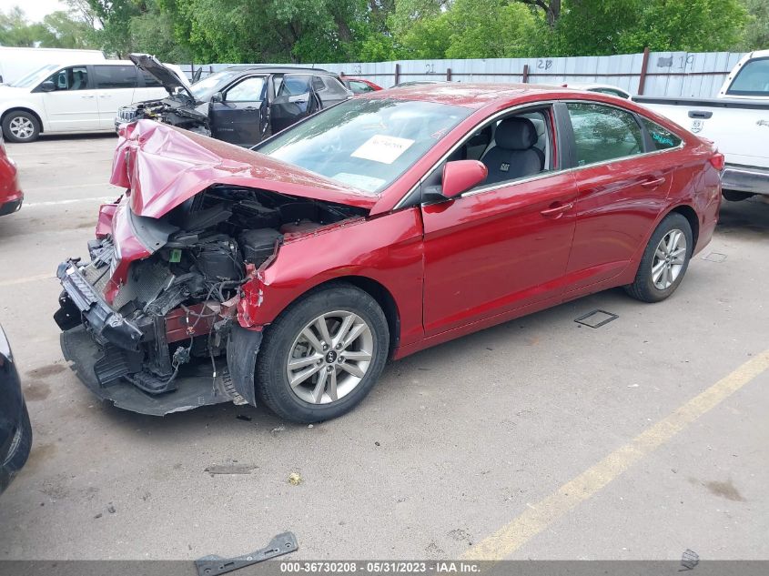 2015 HYUNDAI SONATA 2.4L SE - 5NPE24AF9FH228410