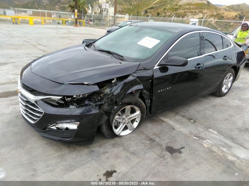 2022 CHEVROLET MALIBU LS - 1G1ZB5ST4NF187553