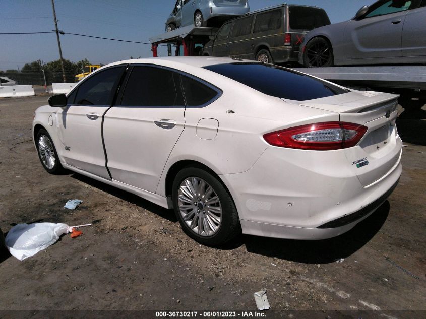 2013 FORD FUSION ENERGI TITANIUM - 3FA6P0SU1DR373811