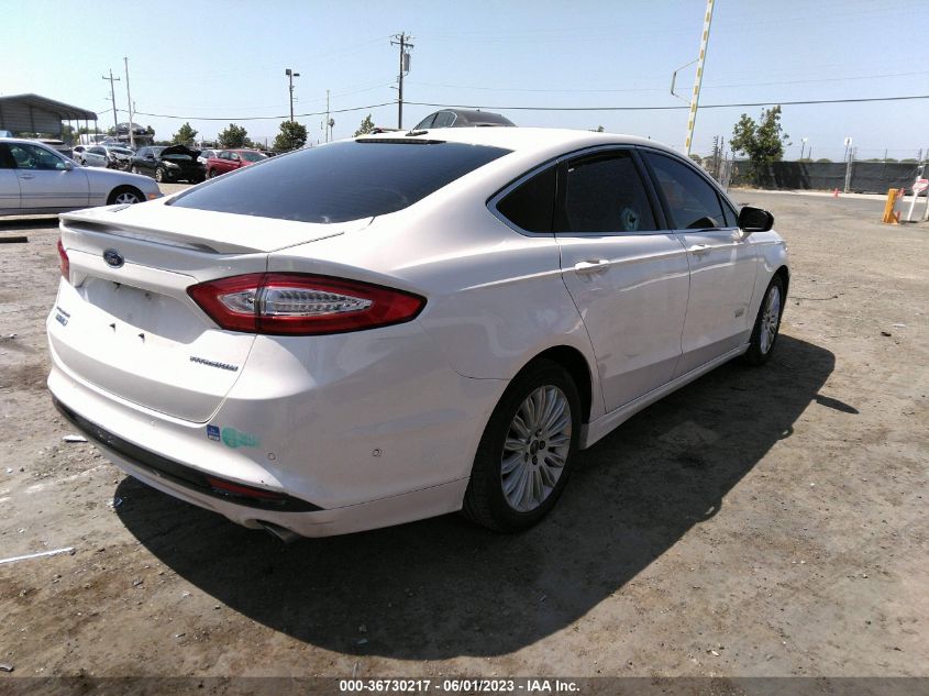 2013 FORD FUSION ENERGI TITANIUM - 3FA6P0SU1DR373811