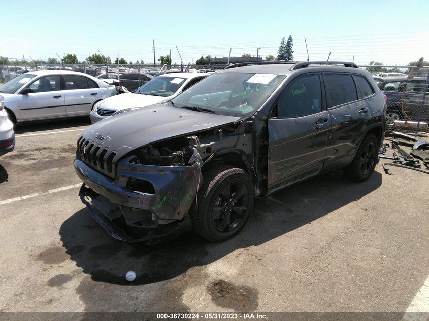 VIN 1C4PJMDB7HW625437 2017 JEEP CHEROKEE HIGH ALTITUDE