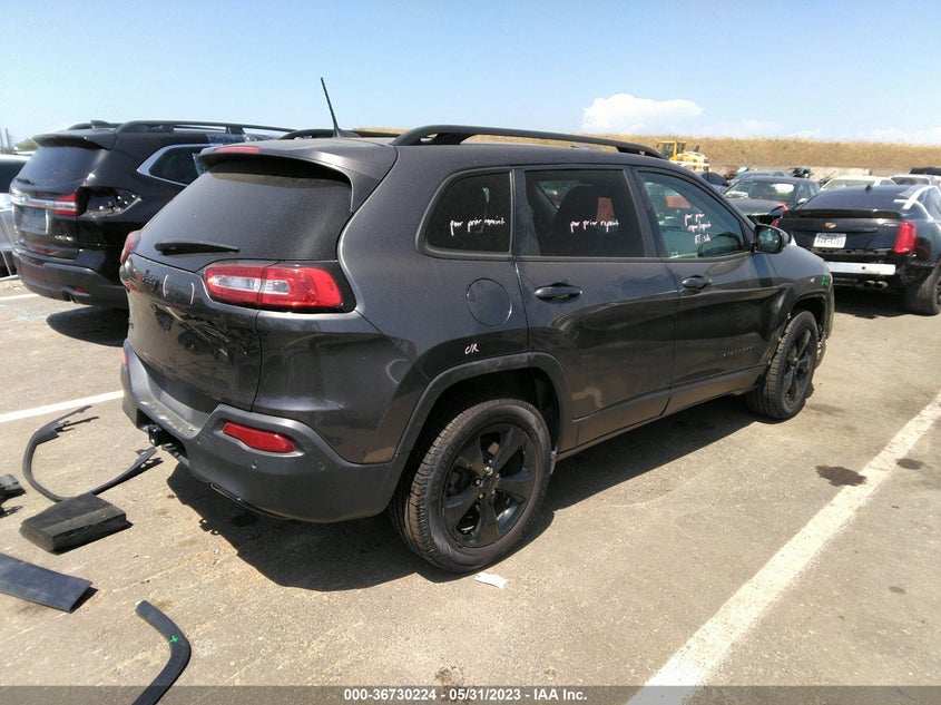 VIN 1C4PJMDB7HW625437 2017 JEEP CHEROKEE HIGH ALTITUDE