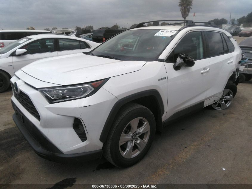 2020 TOYOTA RAV4 HYBRID XLE - 4T3RWRFV7LU009162