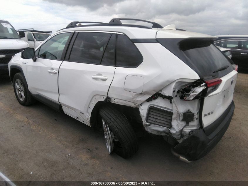 2020 TOYOTA RAV4 HYBRID XLE - 4T3RWRFV7LU009162