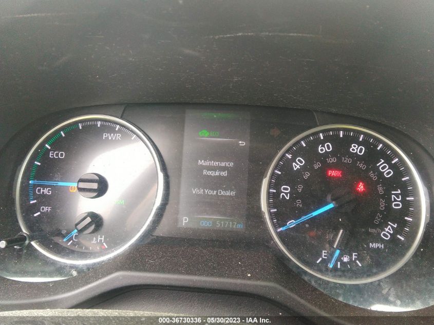 2020 TOYOTA RAV4 HYBRID XLE - 4T3RWRFV7LU009162