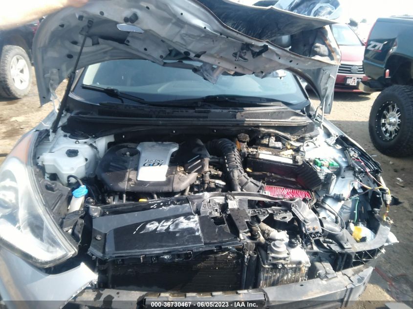 2014 HYUNDAI VELOSTER TURBO - KMHTC6AE8EU211296