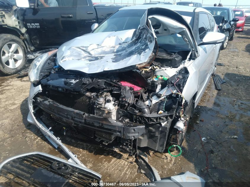2014 HYUNDAI VELOSTER TURBO - KMHTC6AE8EU211296