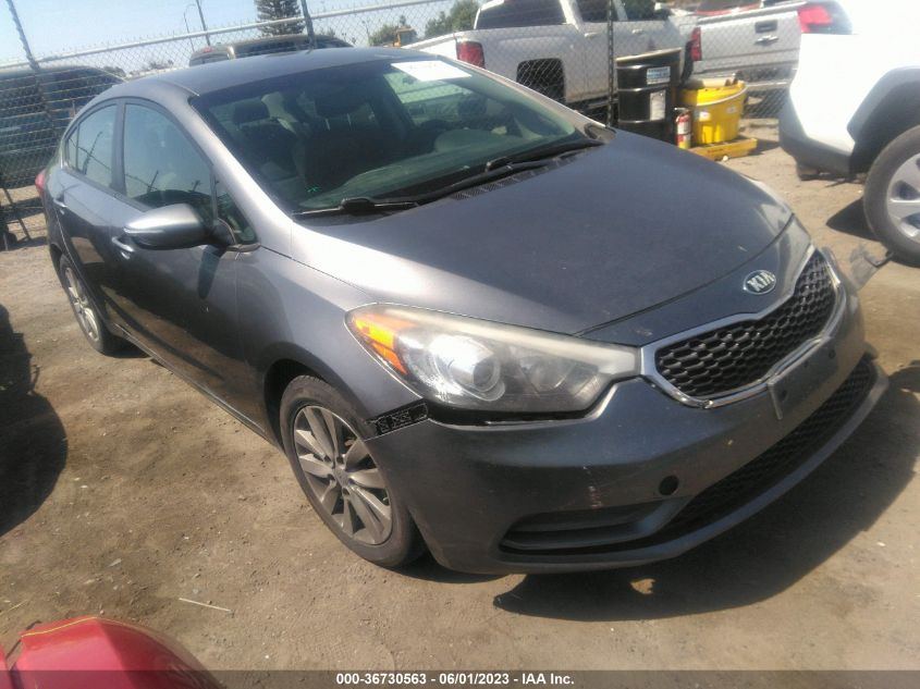 2016 KIA FORTE LX - KNAFX4A65G5446445