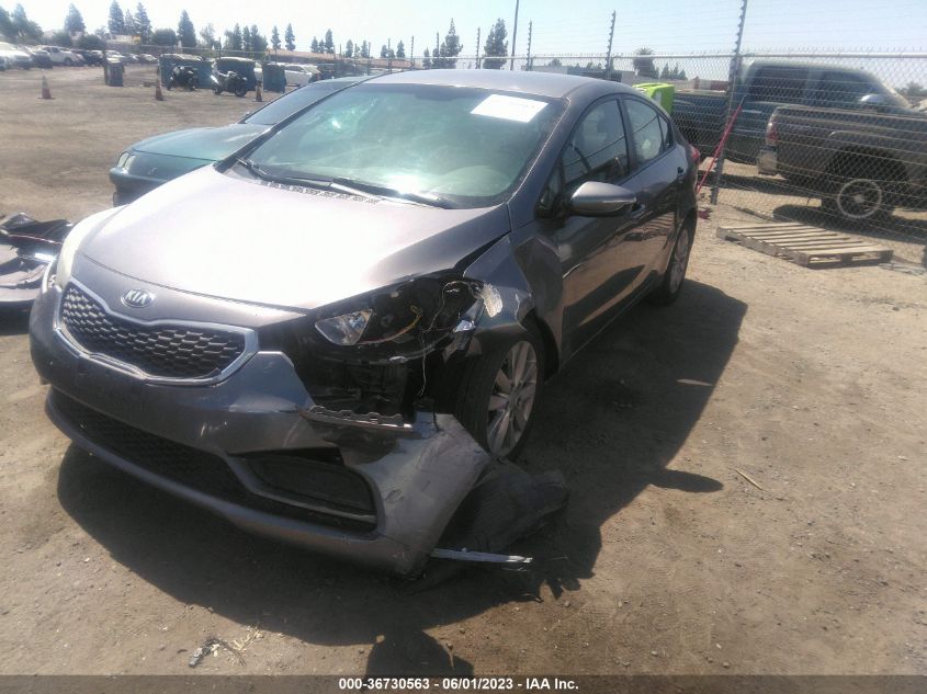 2016 KIA FORTE LX - KNAFX4A65G5446445