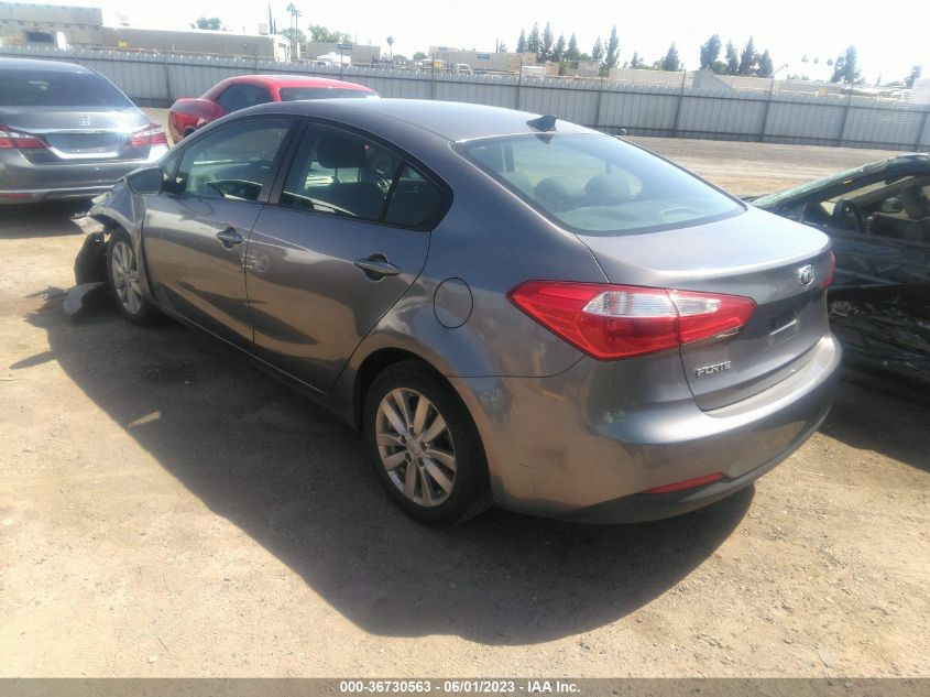 2016 KIA FORTE LX - KNAFX4A65G5446445