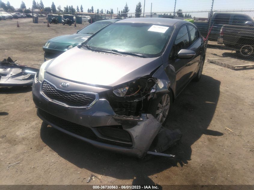 2016 KIA FORTE LX - KNAFX4A65G5446445