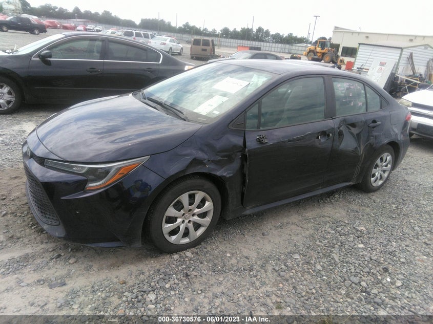 VIN 5YFEPMAE6MP181300 2021 TOYOTA COROLLA LE