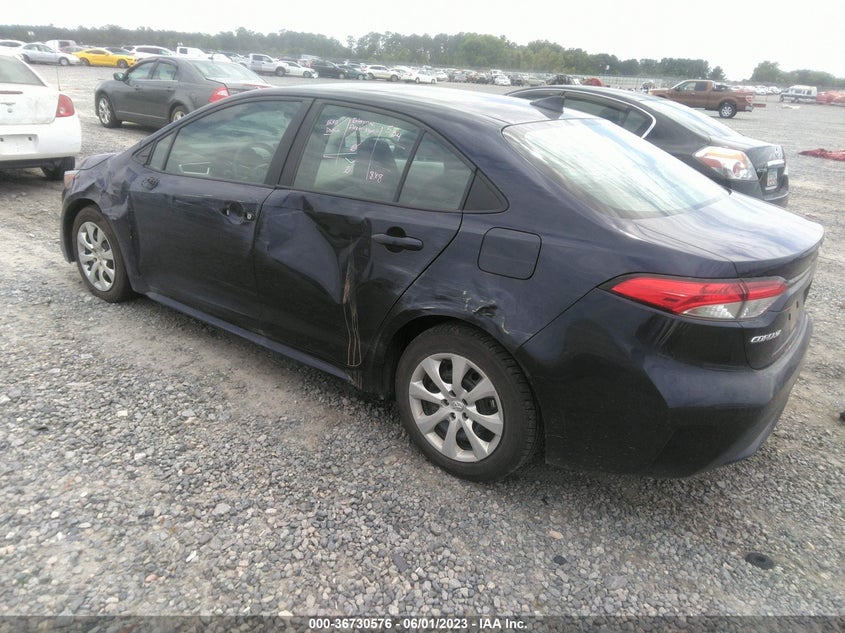 VIN 5YFEPMAE6MP181300 2021 TOYOTA COROLLA LE