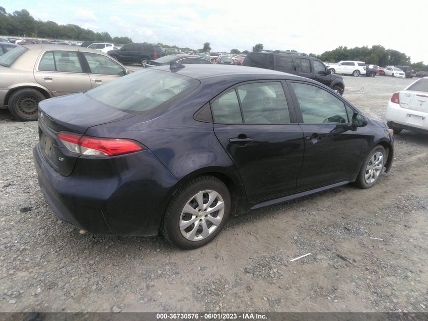 VIN 5YFEPMAE6MP181300 2021 TOYOTA COROLLA LE